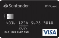 Abbildung Santander 1plus Visa Card